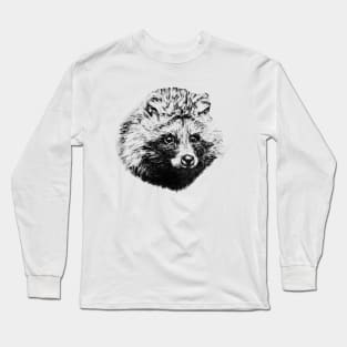 Raccoon dog-Tanuki Long Sleeve T-Shirt